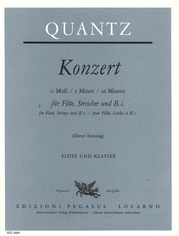 Quantz: Flute Concerto in C Minor, QV 5:32