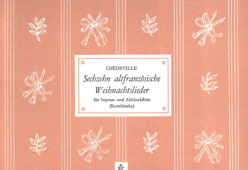 16 Old French Christmas Carols (arr. for recorder duet)