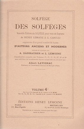 Solfège des Solfèges - Volume 4B