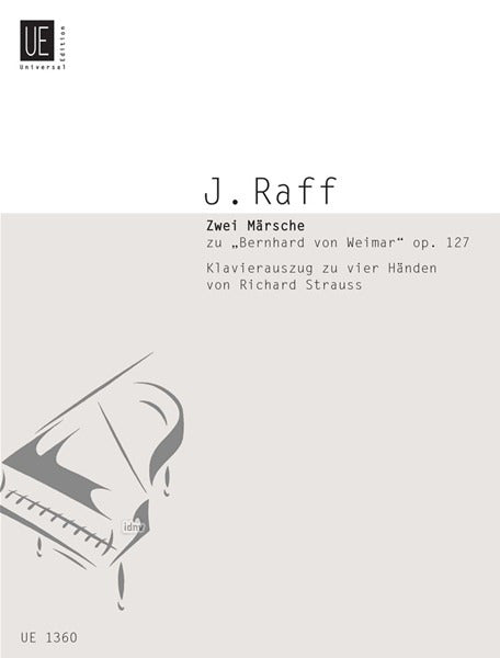 Raff: 2 Marches from Op. 127 (arr. for piano 4-hands)