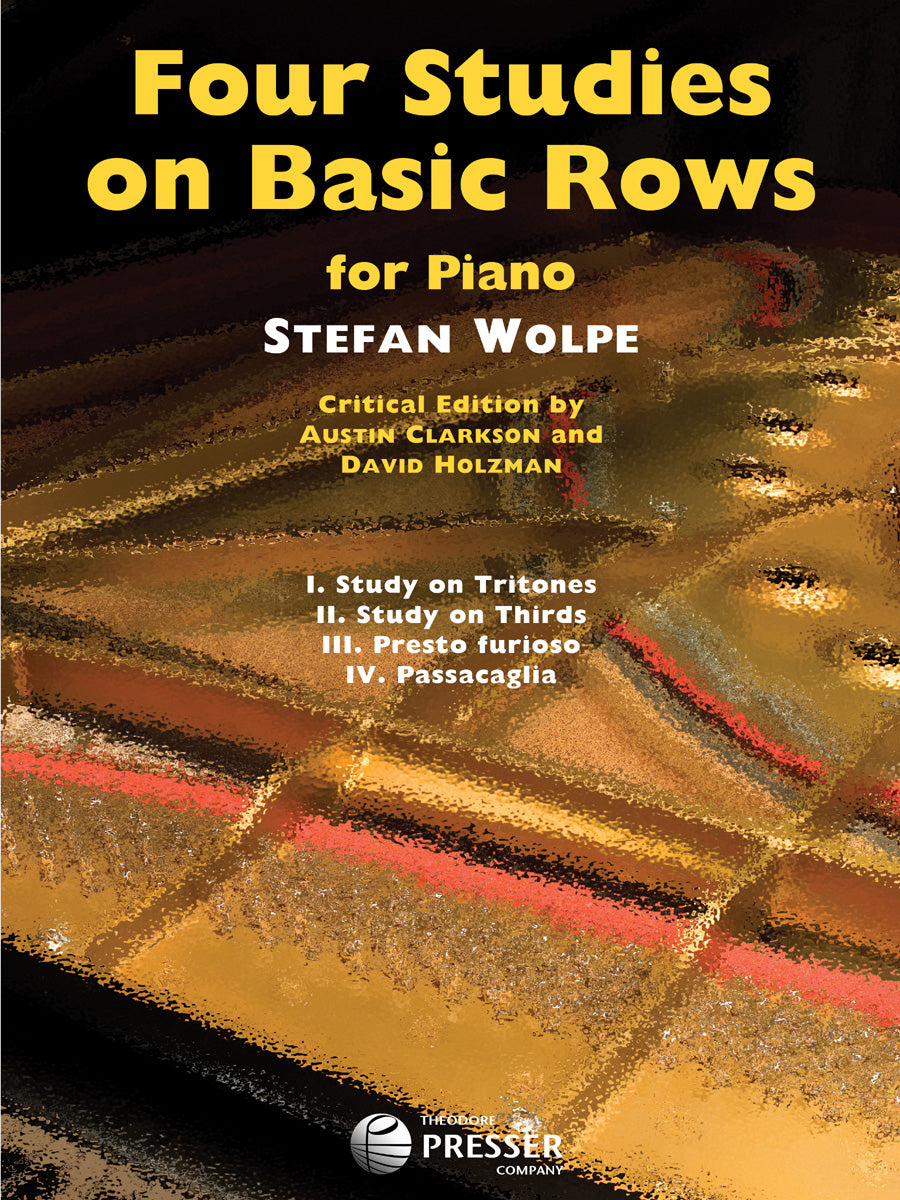 Wolpe: Four Studies On Basic Rows