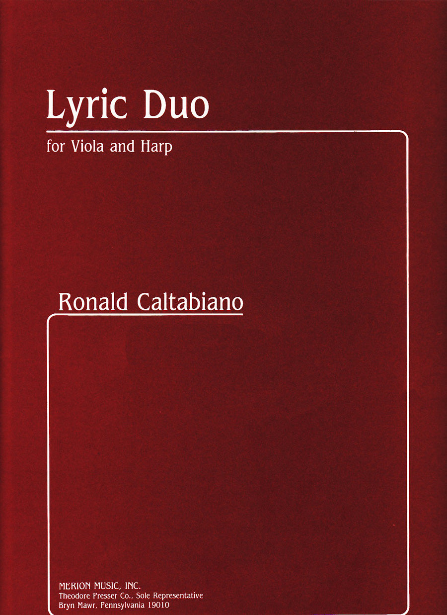 Caltabiano: Lyric Duo