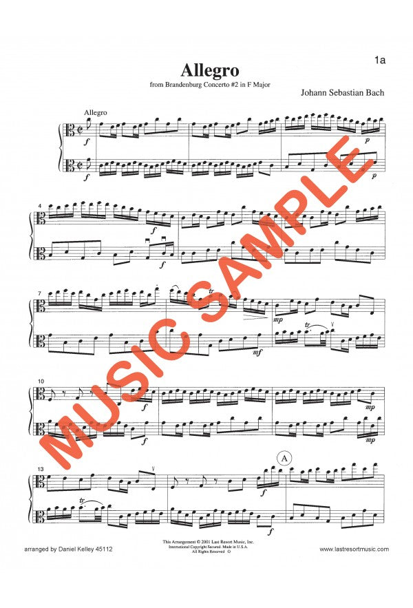 Music for Two Violas - Volume 1