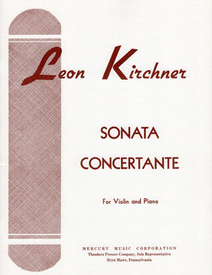 L. Kirchner: Sonata Concertante