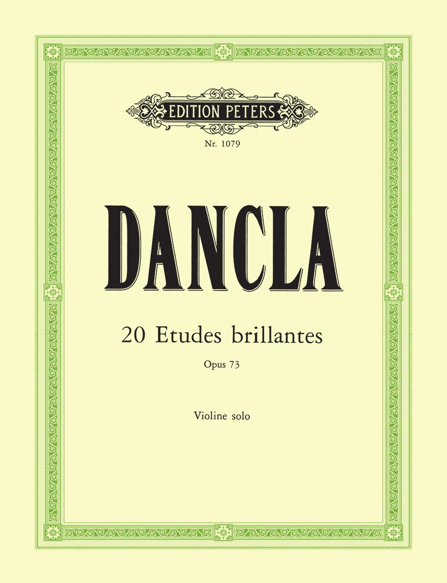 Dancla: 20 Études brillantes, Op. 73