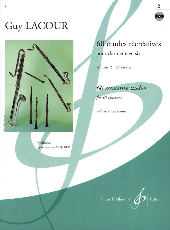 Lacour: 60 Recreational Studies - Volume 2 (Nos. 34-50)