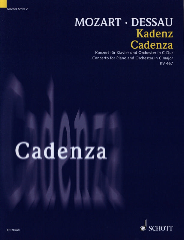 Dessau: Cadenza to Mozart's Concerto in C Major, K. 467