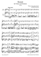 Mozart: Violin Concerto No. 5 in A Major, K. 219