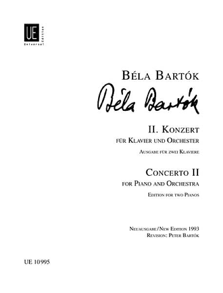 Bartók: Piano Concerto No. 2