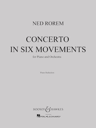 Rorem: Piano Concerto in Six Movements