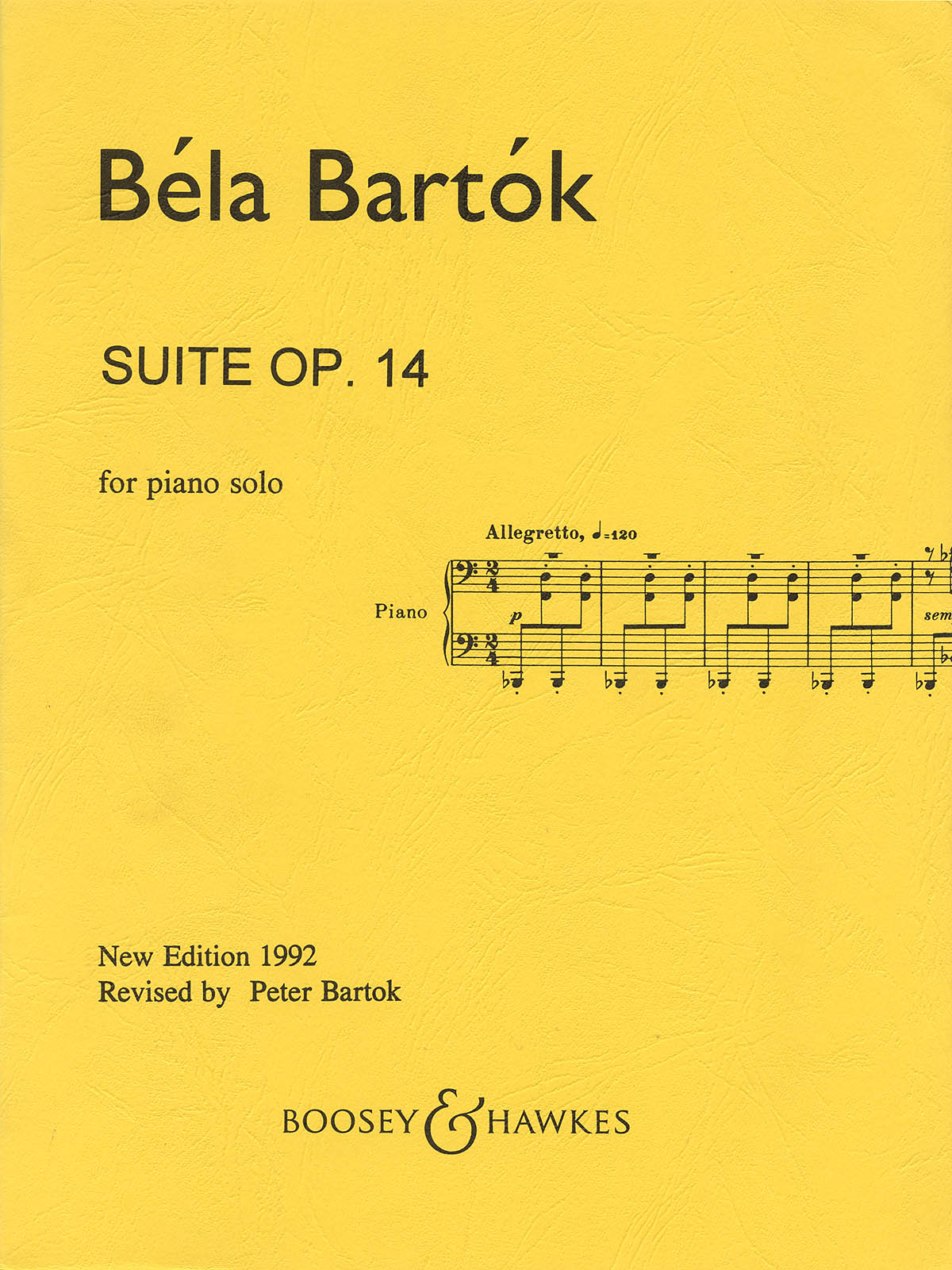 Bartók: Suite for Piano, Op. 14