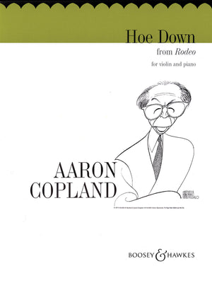 Copland: Hoe-Down from Rodeo (Version for Violin & Piano)