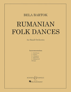 Bartók: Romanian Folk Dances - Version for Small Orchestra