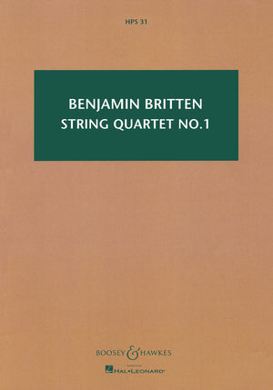 Britten: String Quartet No. 1, Op. 25