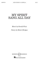 Finzi: My Spirit Sang All Day, Op. 17, No. 3