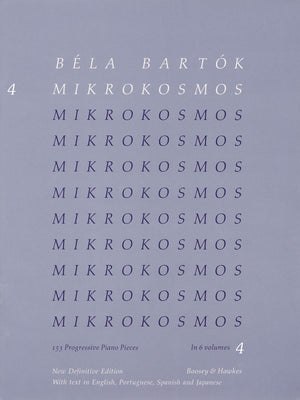 Bartók: Mikrokosmos - Volume 4