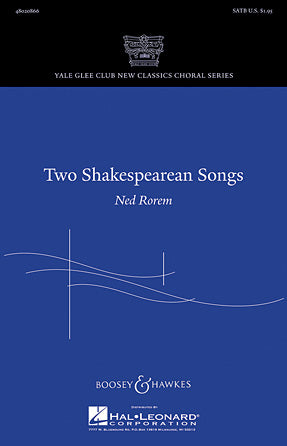 Rorem: Two Shakespearean Songs
