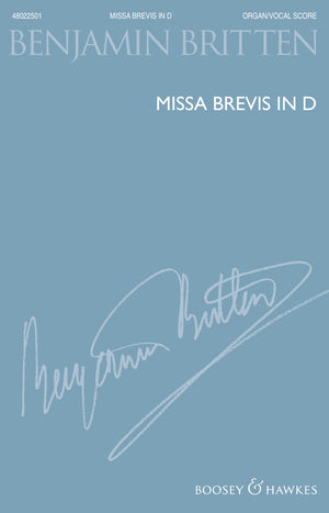 Britten: Missa Brevis in D Major, Op. 63