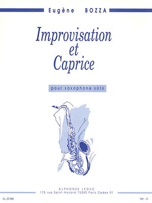Bozza: Improvisation et Caprice