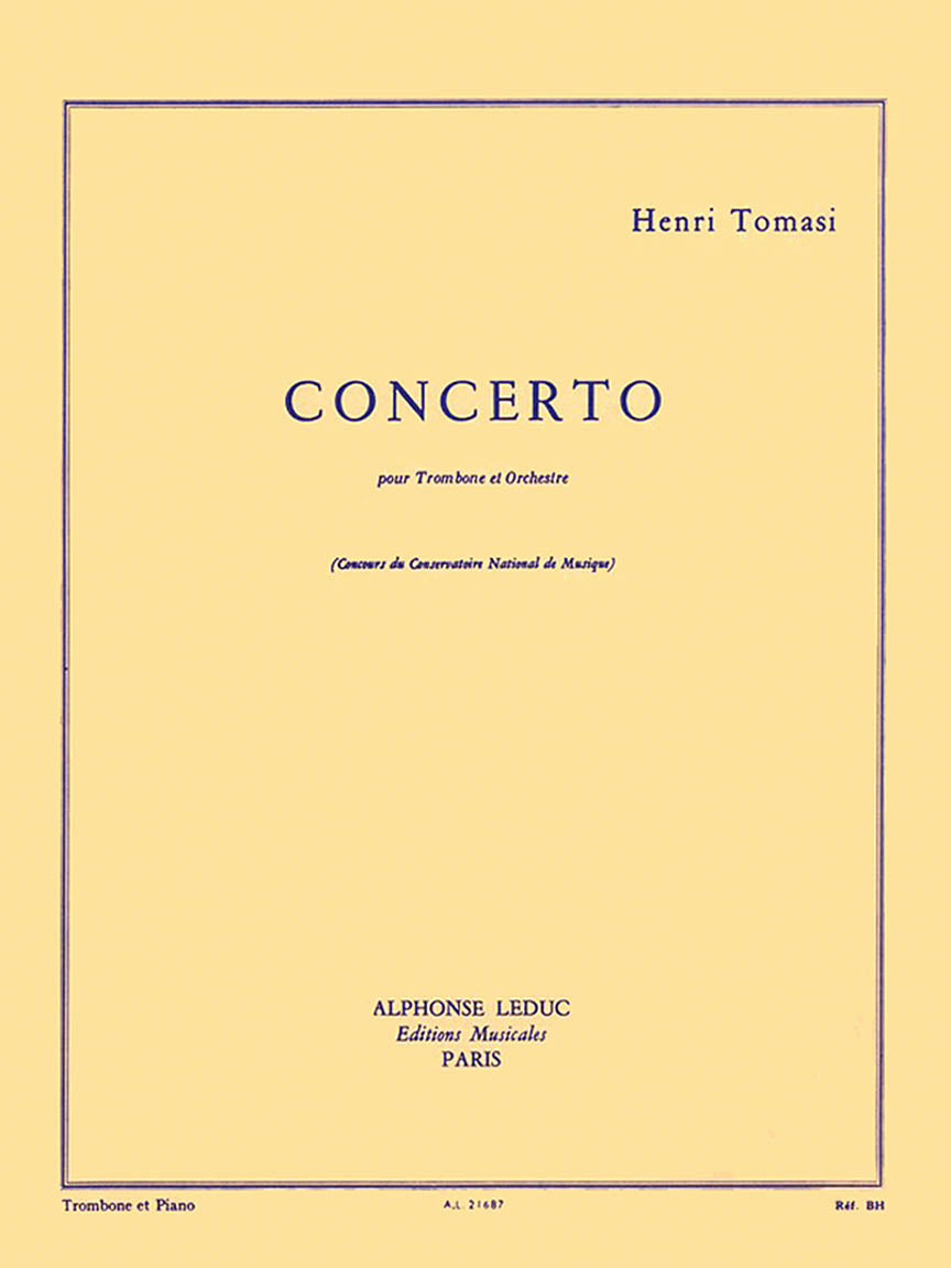 Tomasi: Trombone Concerto