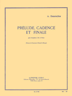 Desenclos: Prélude, Cadence and Finale
