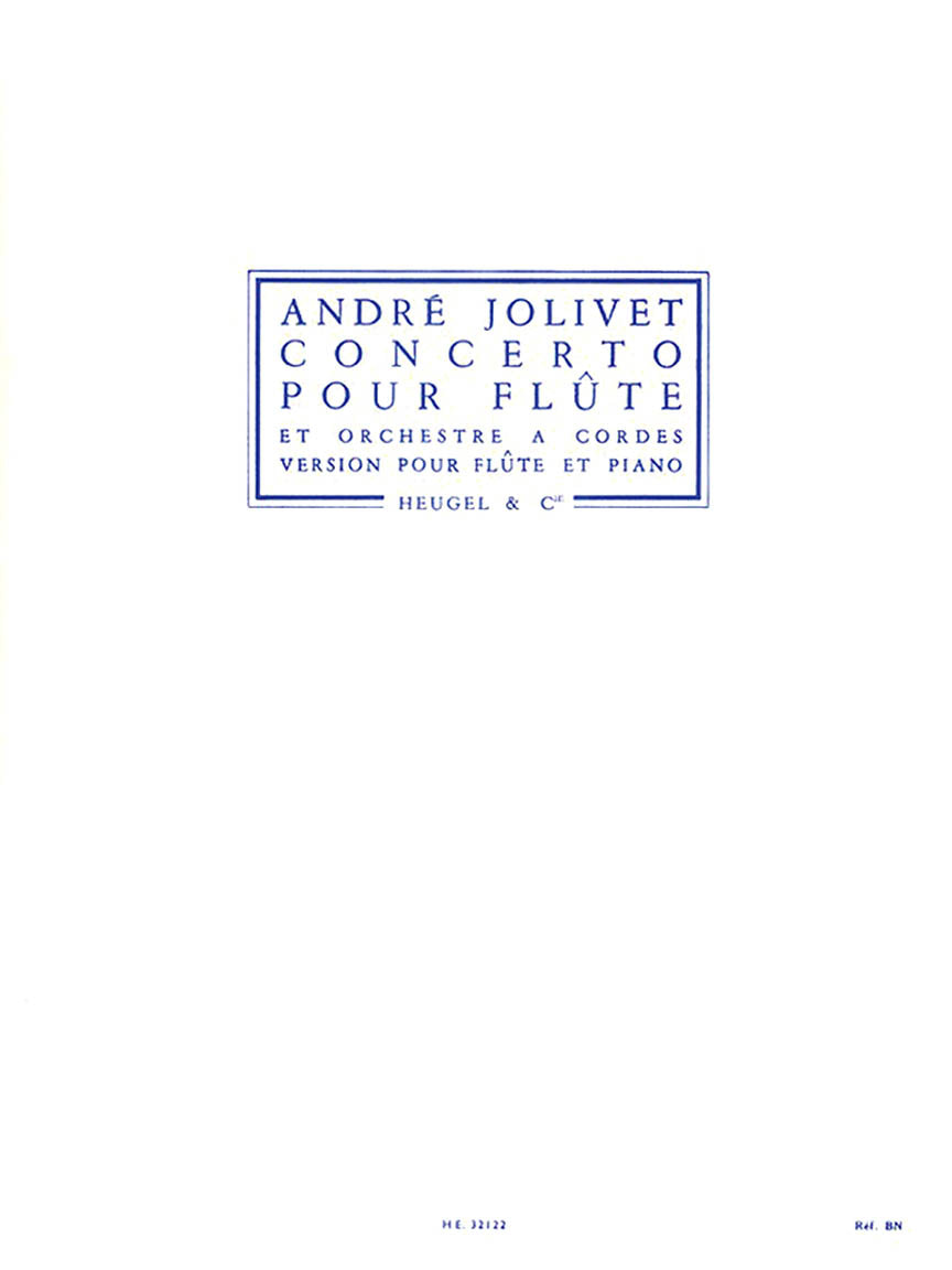 Jolivet: Flute Concerto
