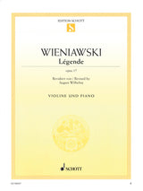 Wieniawski: Légende, Op. 17