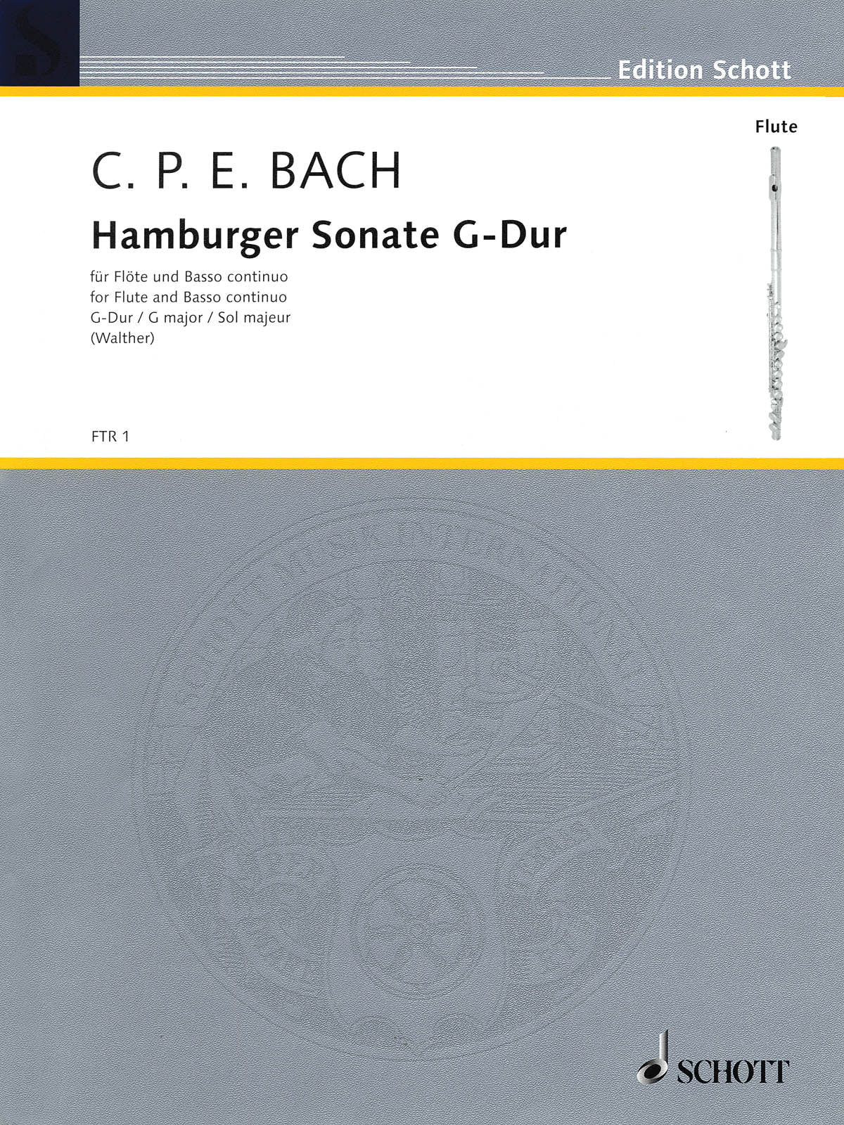 C.P.E. Bach: Hamburger Sonata in G Major, Wq. 133