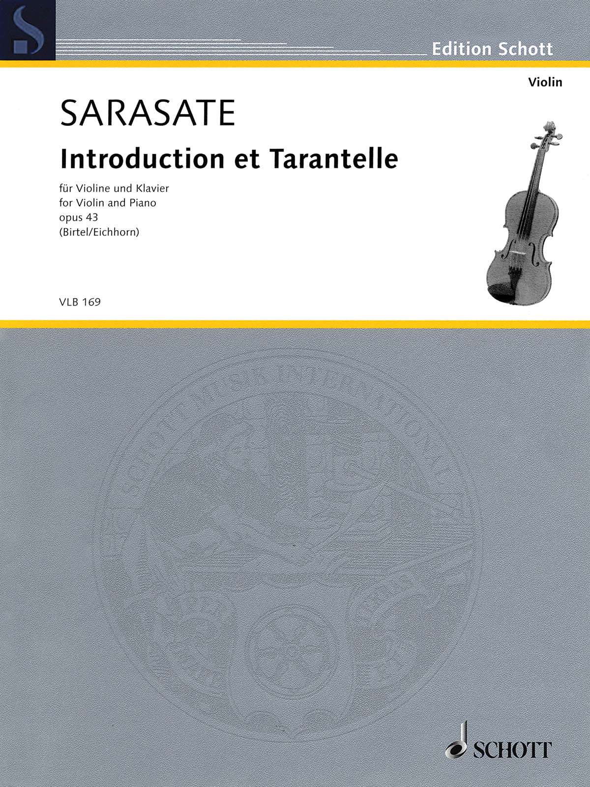 Sarasate: Introduction and Tarantelle, Op. 43