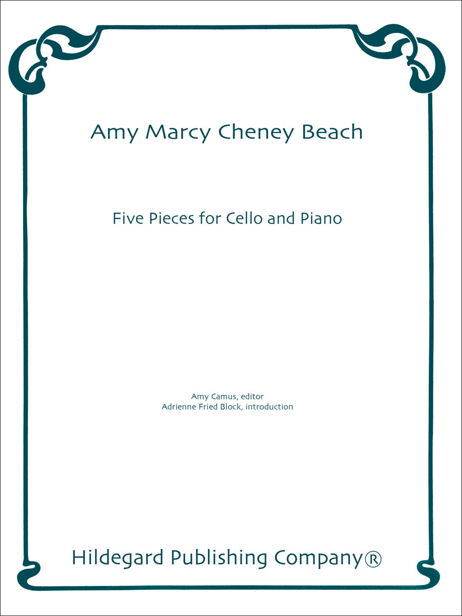Beach: 5 Pieces for Cello and Piano