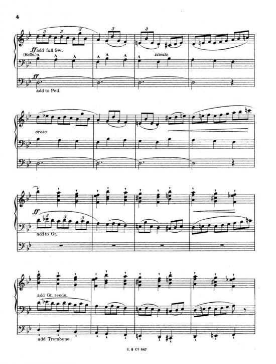 Elgar: Carillon, Op. 75 (arr. for organ)