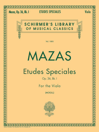 Mazas: Études spéciales, Op. 36 – Book 1 (arr. for viola)