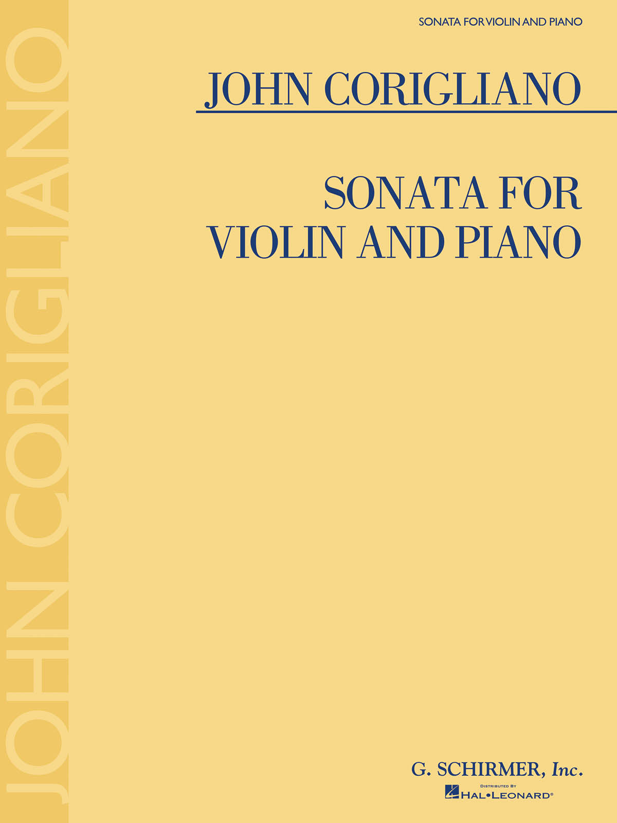 Corigliano: Violin Sonata
