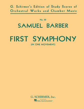 Barber: Symphony No. 1, Op. 9