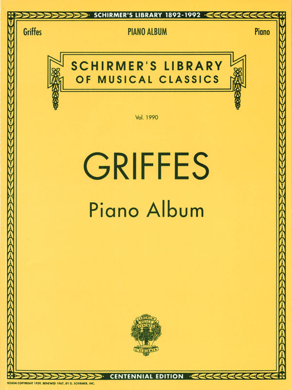 Griffes: Piano Album