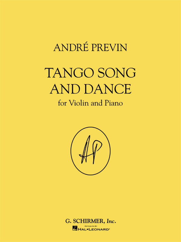 Previn: Tango Song and Dance
