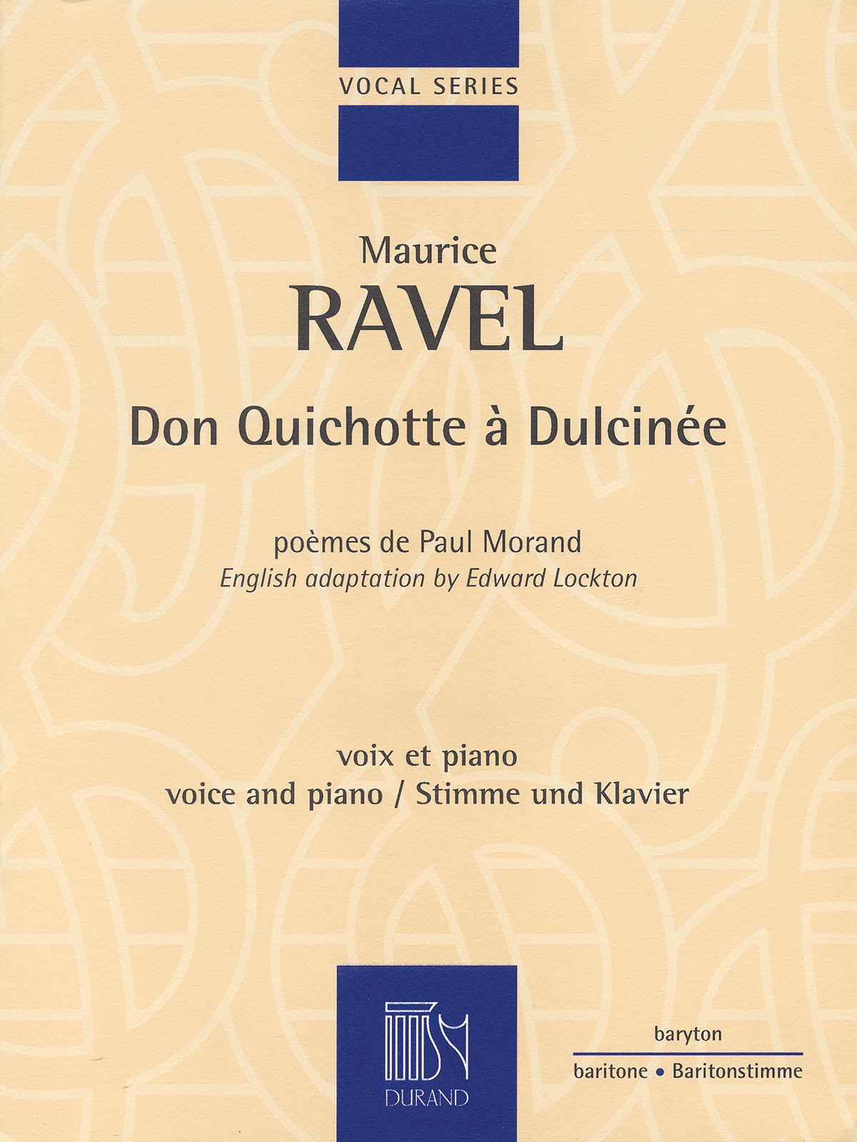 Ravel: Don Quichotte à Dulcinée