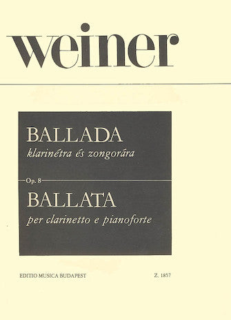 Weiner: Ballade, Op. 8