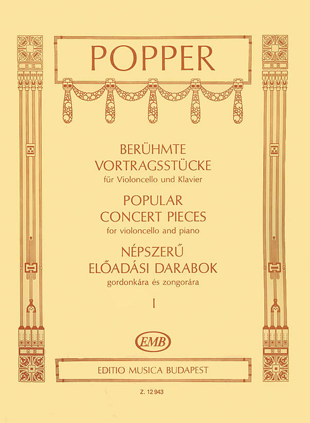 Popper: Popular Concert Pieces - Volume 1
