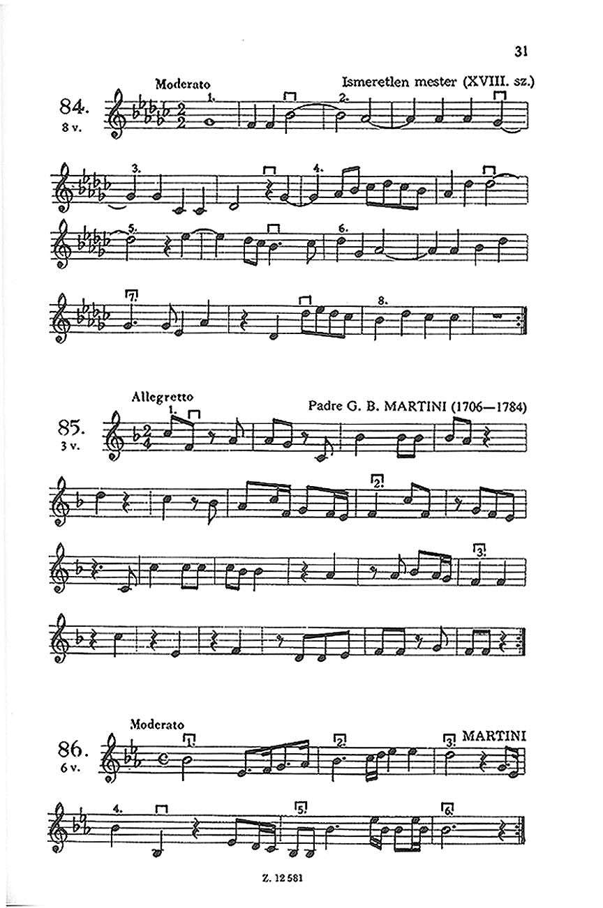 Classical Canons without Text