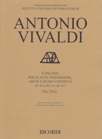 Vivaldi: Concerto for Flute, Strings and Basso, RV 431A