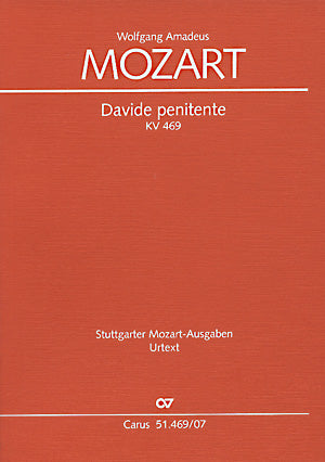Mozart: Davide penitente, K. 469