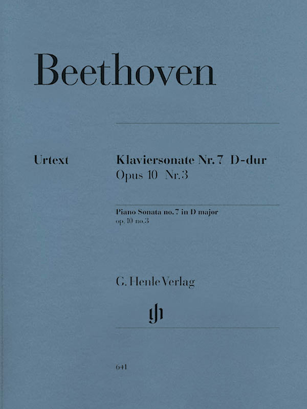 Beethoven: Piano Sonata No. 7 in D Major, Op. 10, No. 3