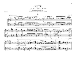 Reger: Organ Suite in E Minor, Op. 16 (arr. piano, 4-hands)