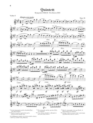 Mendelssohn: String Quintets, Op. 18 and Op. 87
