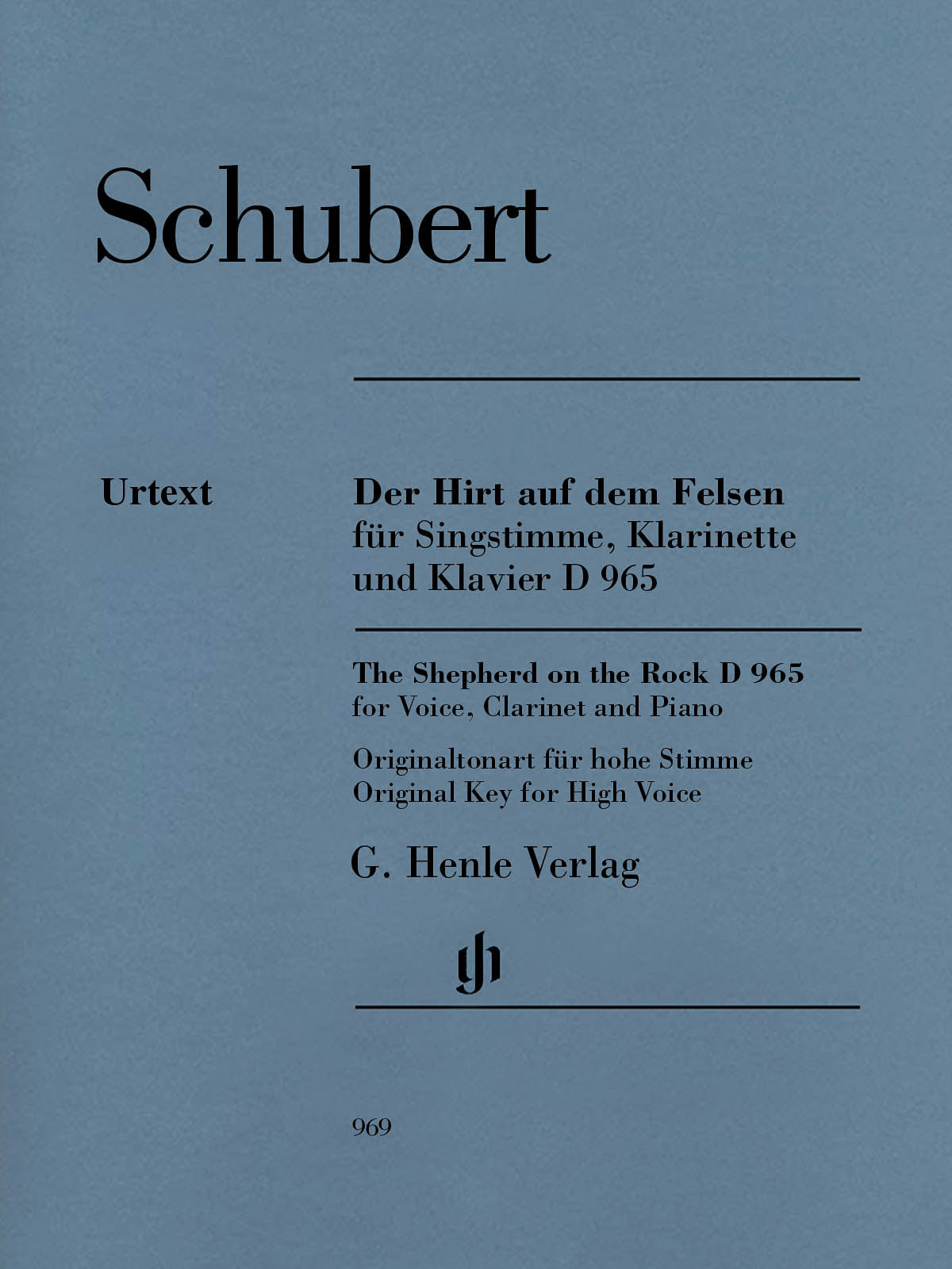 Schubert: The Shepherd on the Rock, D 965