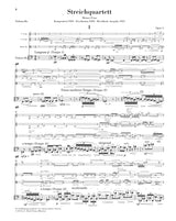 Berg: String Quartet, Op. 3