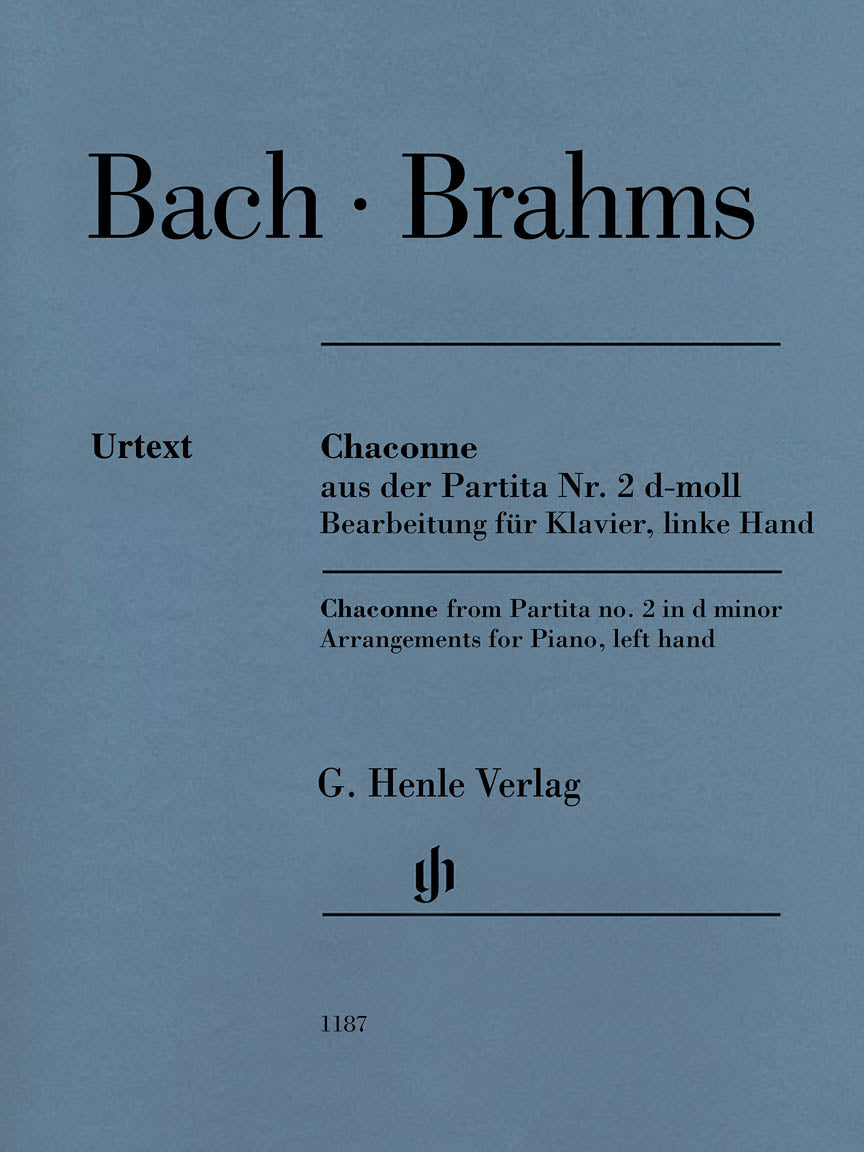 Bach-Brahms: Chaconne in D Minor for the Left Hand