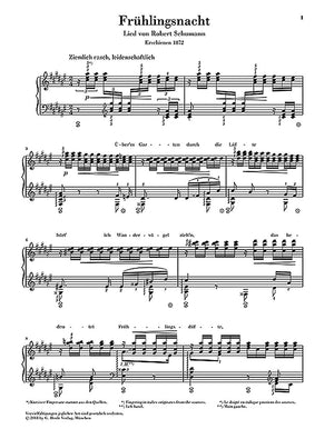 Schumann-Liszt: Frühlingsnacht