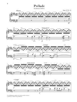 Rachmaninoff: Prélude in G-sharp Minor, Op. 32, No. 12